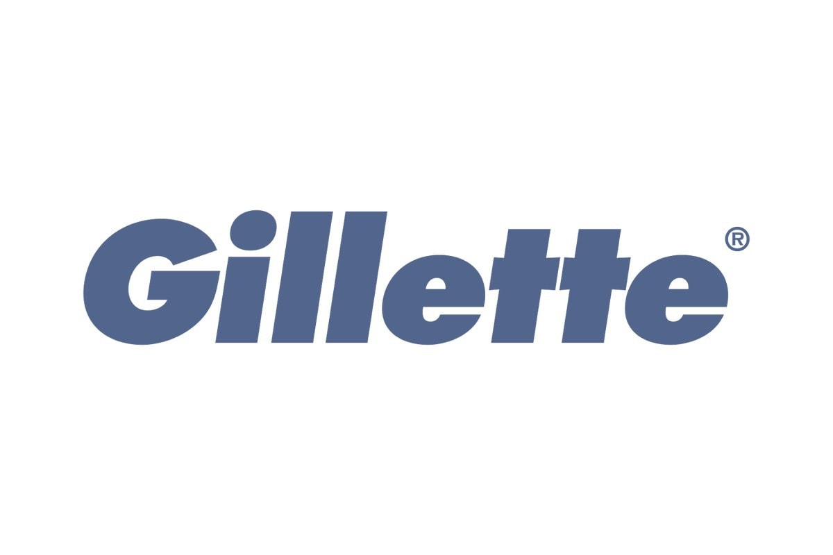 Gillette brand logo 03 iron on paper